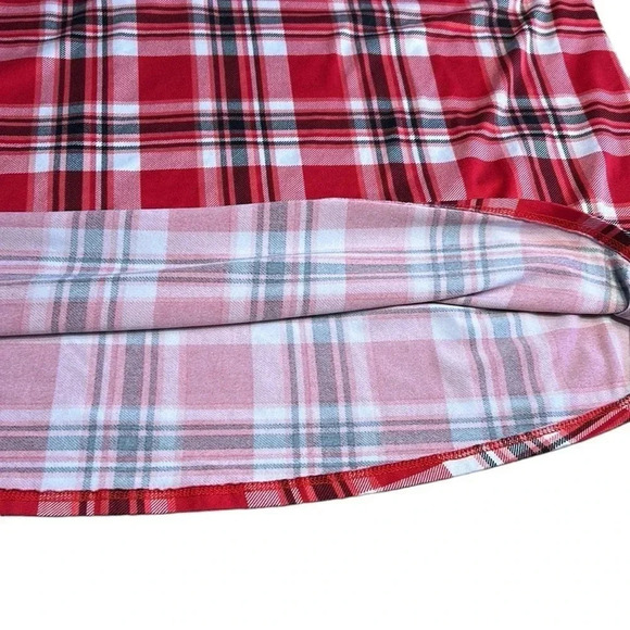 Women 3X top,red, plaid , cottage core , country vibe, cowboy, rodeo.NWOT,EC - Picture 10 of 15